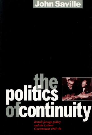 Book cover for The Politics of Continuity