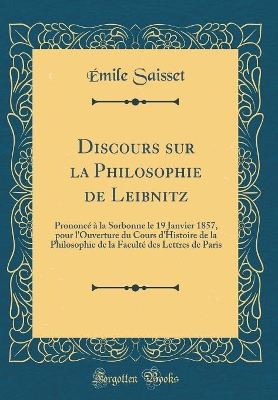 Book cover for Discours Sur La Philosophie de Leibnitz