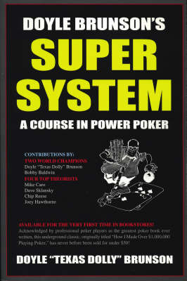 Book cover for Doyle Brunson's Super System