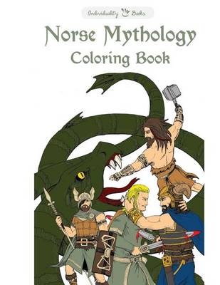 Book cover for Norse Mythology Coloring Book