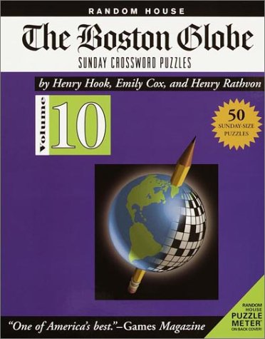 Book cover for Boston Globe Sunday Xword, V10