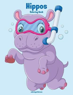 Cover of Hippos Coloring Book 1