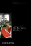 Book cover for A Handbook of Modernism Studies