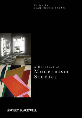 Book cover for A Handbook of Modernism Studies