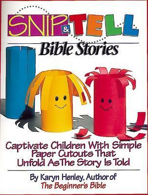 Book cover for Snip-and-tell Bible Stories