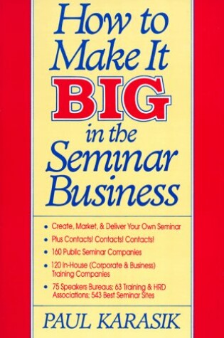 Cover of How Make It Big Seminar Bus