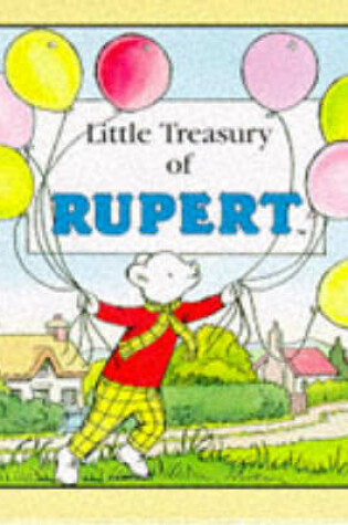 Cover of Little Treasury of "Rupert Bear"
