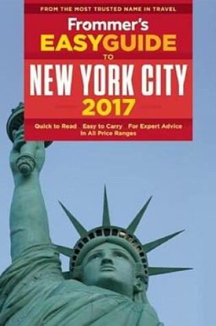 Cover of Frommer's Easyguide to New York City 2017