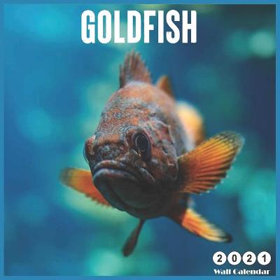 Book cover for Goldfish 2021 Wall Calendar