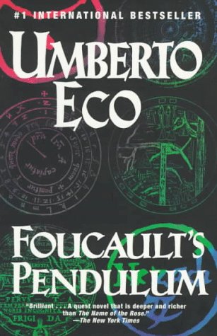 Book cover for Focault's Pendulum