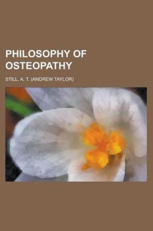 Cover of Philosophy of Osteopathy