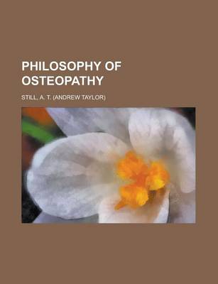Book cover for Philosophy of Osteopathy