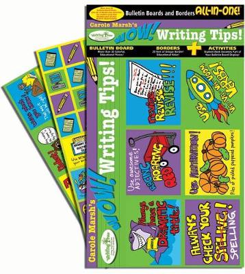 Book cover for Carole Marsh's Wow! Writing Tips! Bulletin Boards with Borders
