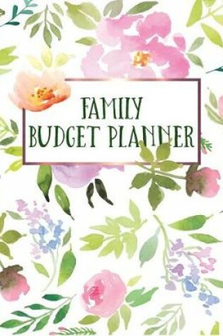 Cover of Family Budget Planner