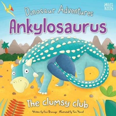 Book cover for Dinosaur Adventures: Ankylosaurus - The clumsy club