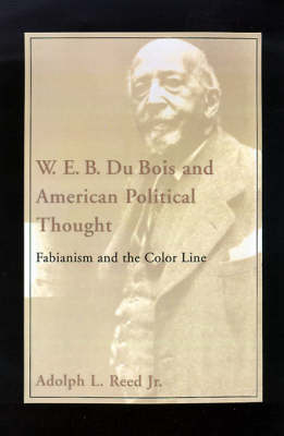 Book cover for W.E.B. DuBois and American Political Thought