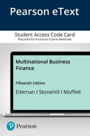 Cover of Multinational Business Finance