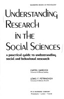 Cover of Understanding Research in the Social Sciences