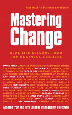 Book cover for Mastering Change