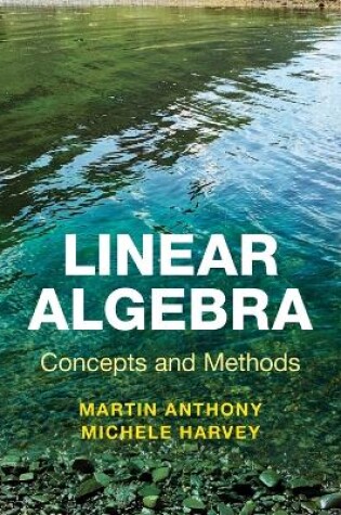 Cover of Linear Algebra: Concepts and Methods