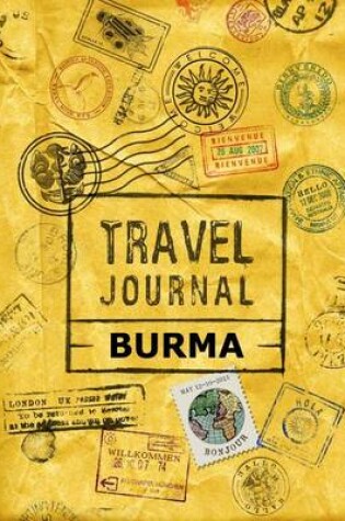 Cover of Travel Journal Burma