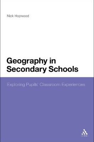 Cover of Geography in Secondary Schools