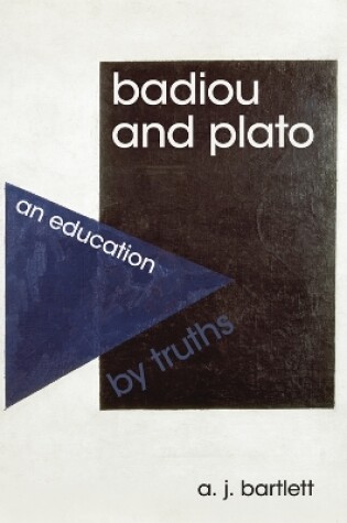 Cover of Badiou and Plato