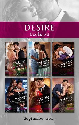 Book cover for Desire Box Set 1-6/Texas-Sized Scandal/California Secrets/Stranded and Seduced/Black Tie Billionaire/A Bet with Benefits/Power Play