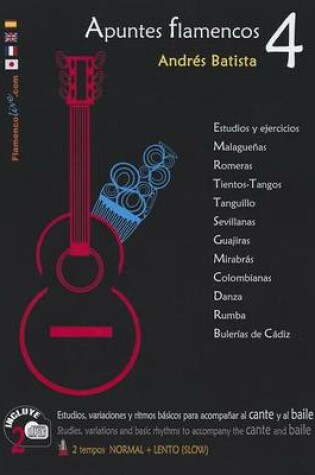 Cover of Apuntes Flamencos, Vol. 4 Book/2-CD Set