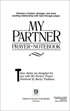 Book cover for My Prayer Partner Notebook