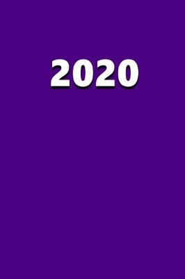 Book cover for 2020 Daily Planner 2020 Indigo Color 384 Pages