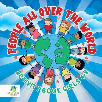 Book cover for People All Over the World Activity Book Girls 4-8