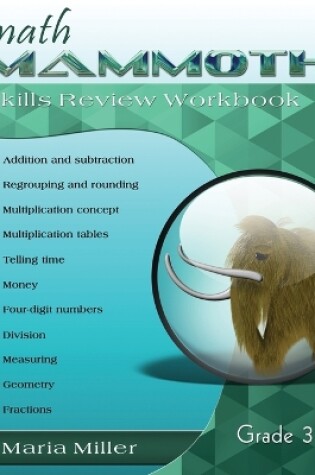 Cover of Math Mammoth Grade 3 Skills Review Workbook