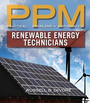 Book cover for Practical Problems in Mathematics for Renewable Energy Technicians