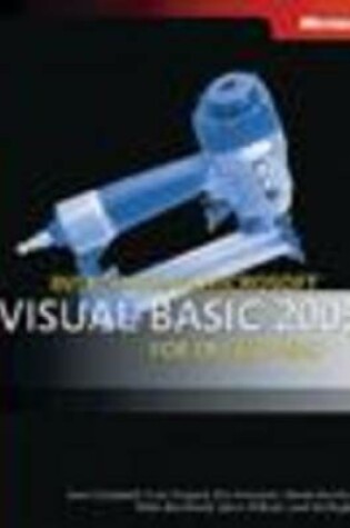 Cover of Introducing Visual Basic 2005 for Developers