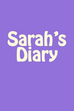 Cover of Sarah's Diary