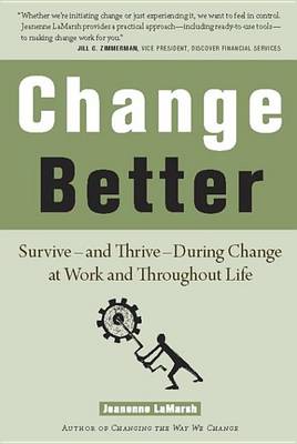 Book cover for Change Better