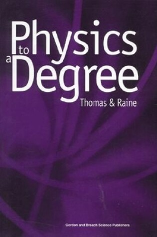 Cover of Physics to a Degree