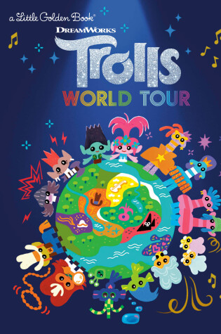 Cover of Trolls World Tour Little Golden Book (DreamWorks Trolls World Tour)