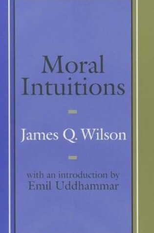 Cover of Moral Intuitions