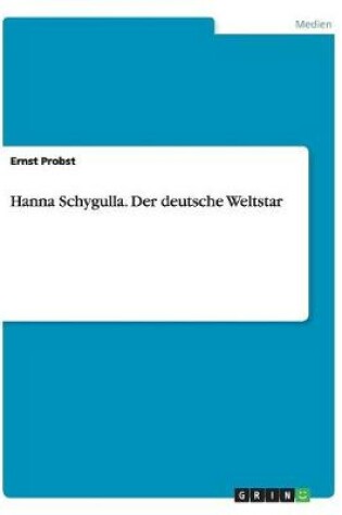 Cover of Hanna Schygulla. Der deutsche Weltstar