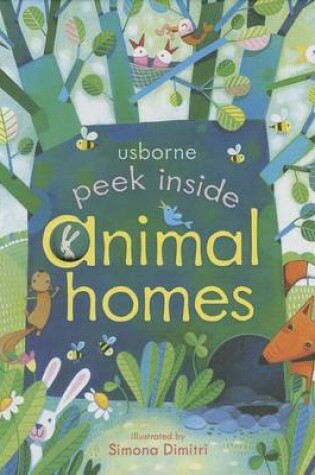 Cover of Peek Inside Animal Homes