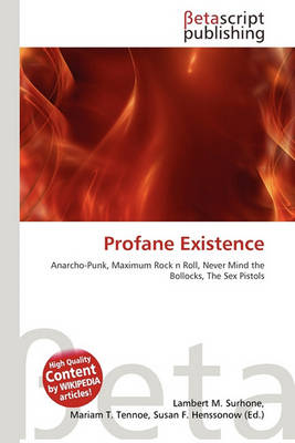 Cover of Profane Existence