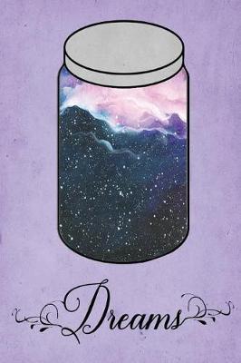 Cover of Dream Journal - Blue Watercolour Dream Jar (Purple)