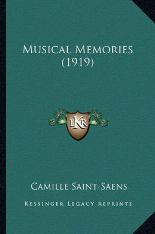 Cover of Musical Memories (1919) Musical Memories (1919)