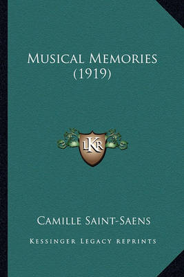 Book cover for Musical Memories (1919) Musical Memories (1919)