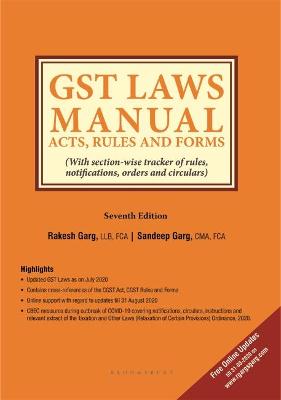 Book cover for GST Laws Manual