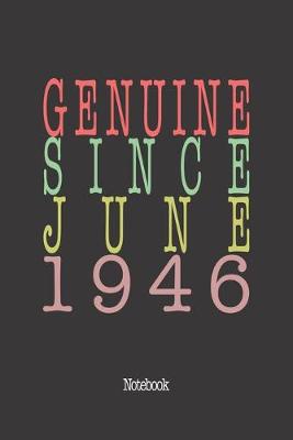 Book cover for Genuine Since June 1946