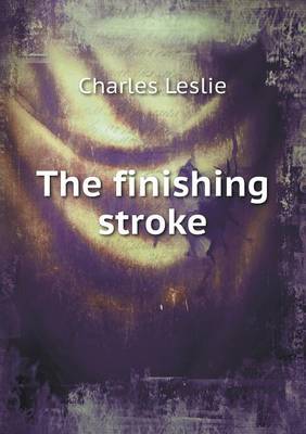 Book cover for The finishing stroke