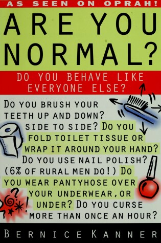 Cover of Are You Normal?